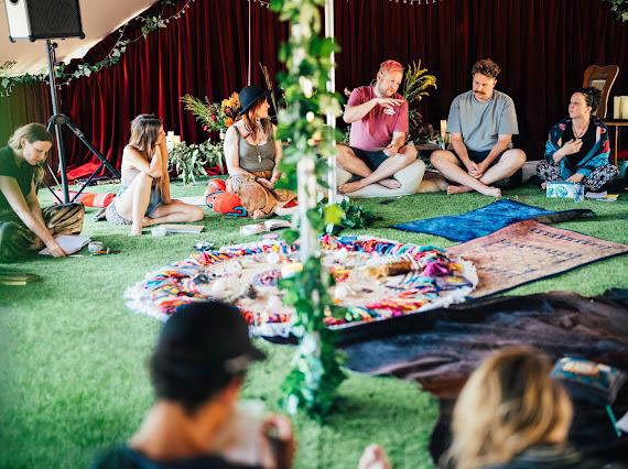 People have been coming together in circle for centuries to tell stories and folklore, to initiate children into teens and then into adults.